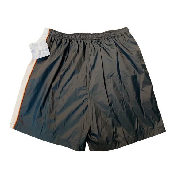 80s BIKE Coach Shorts Sz L Navy Blue New Old Stock Montgomery Wards Vntg Nylon - Picture 7 of 16